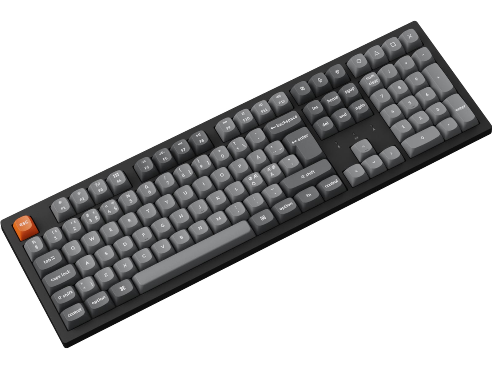 Keychron K10 MAX trådlöst gamingtangentbord (super brown) Gamingtangentbord