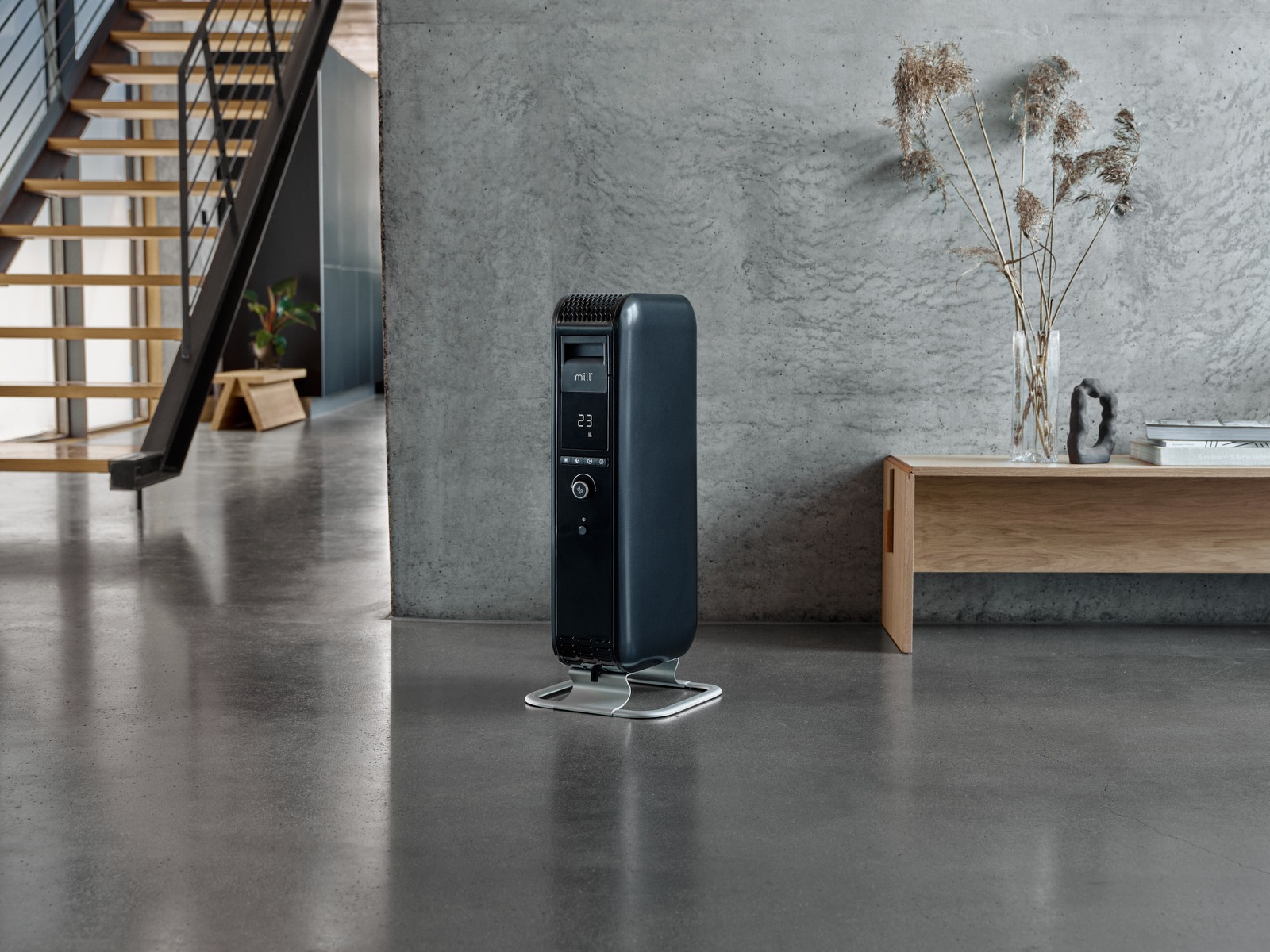 Mill Gentle Air Radiator 1000W (svart) Fristående element