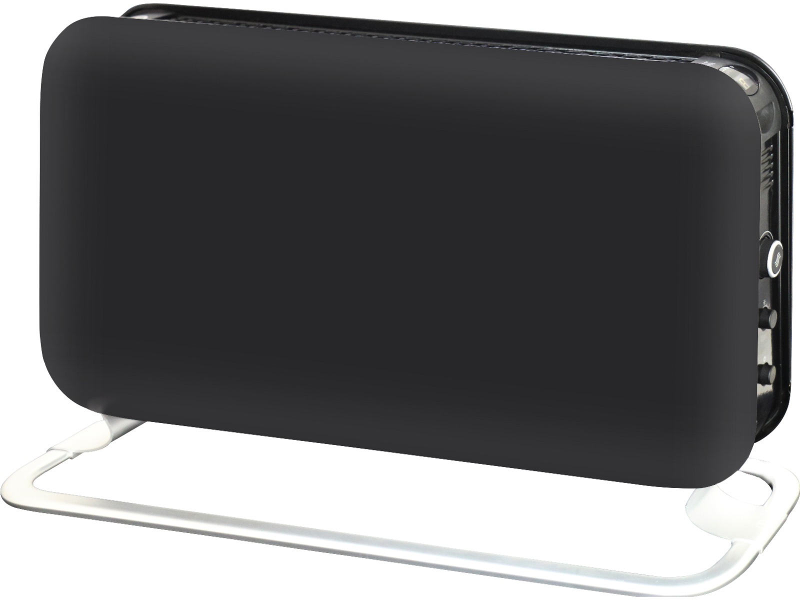 Mill Instant golvelement 2000W Led (svart) Fristående element