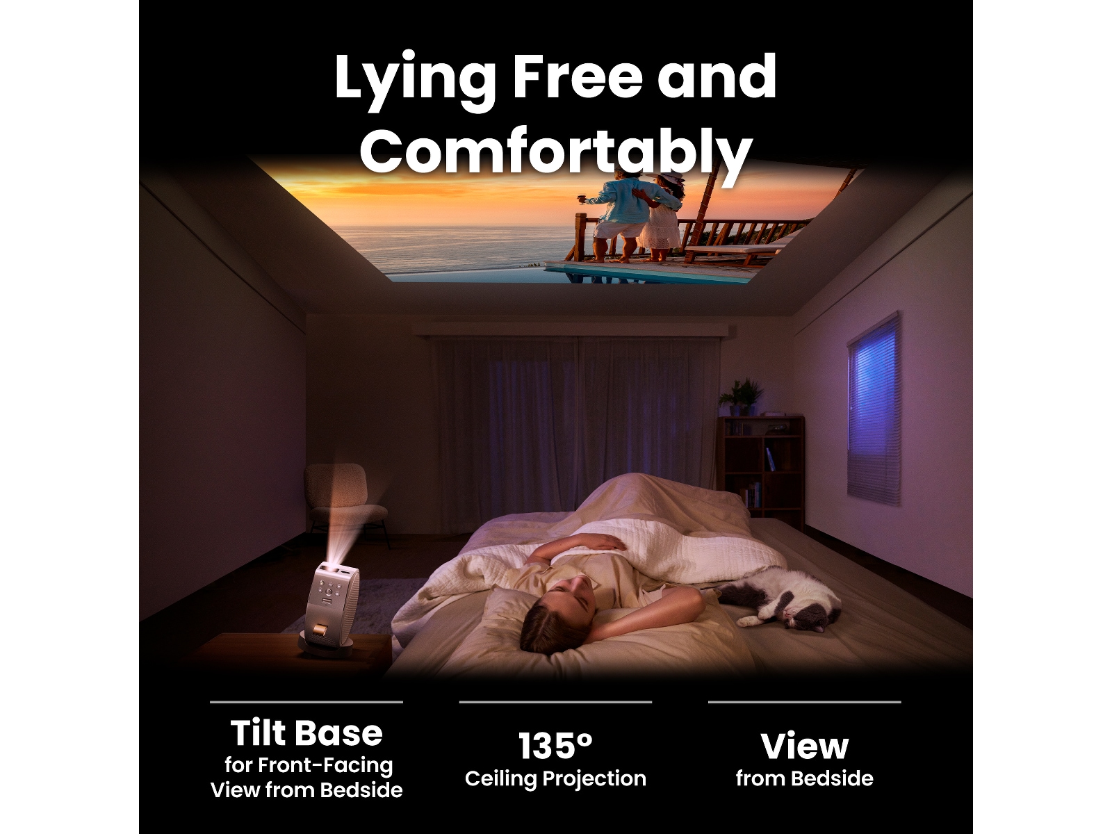 BenQ GV50 bärbar projektor -B-Grade Demo TV/projektorer