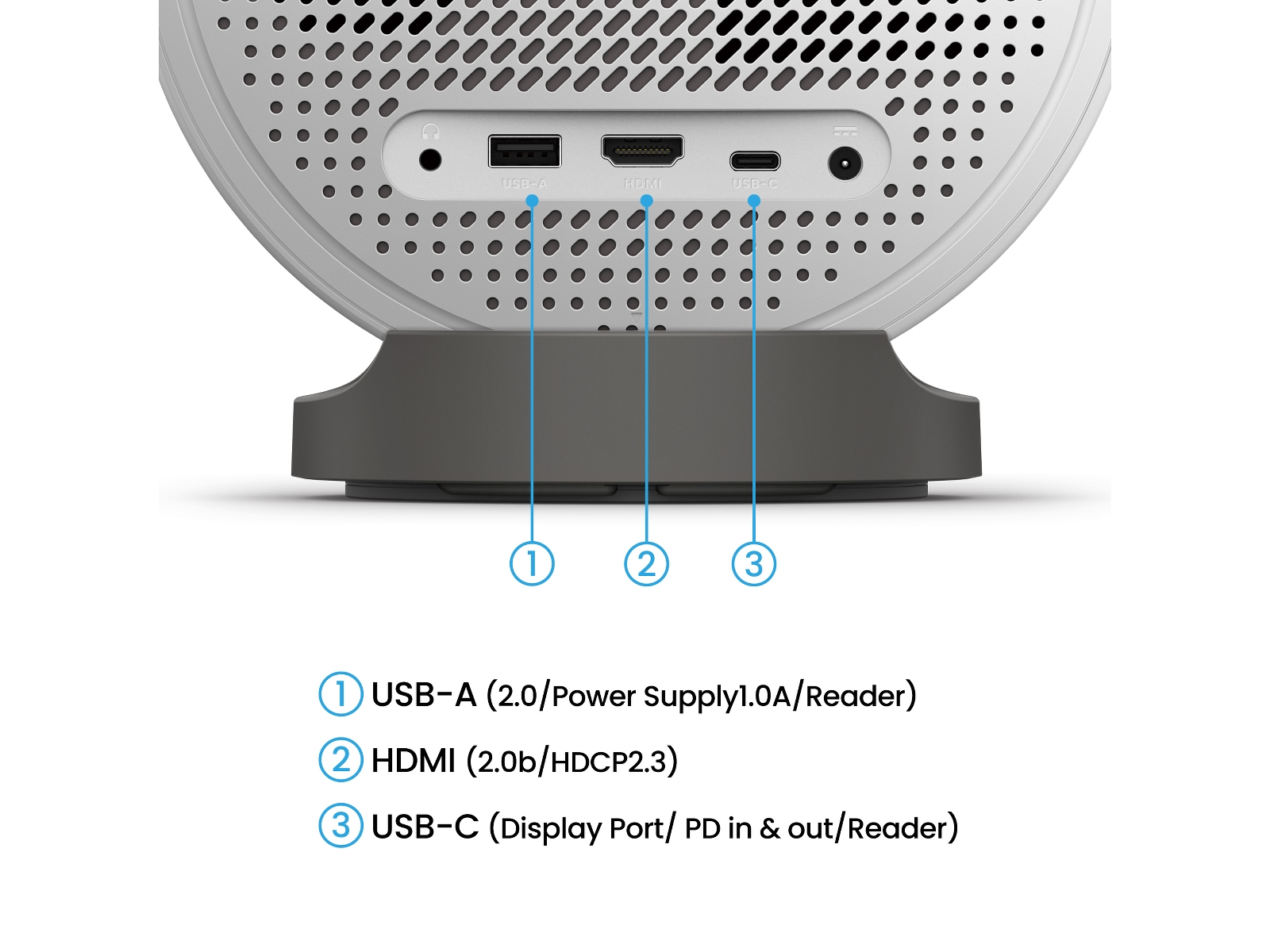 BenQ GV50 bärbar projektor -B-Grade Demo TV/projektorer