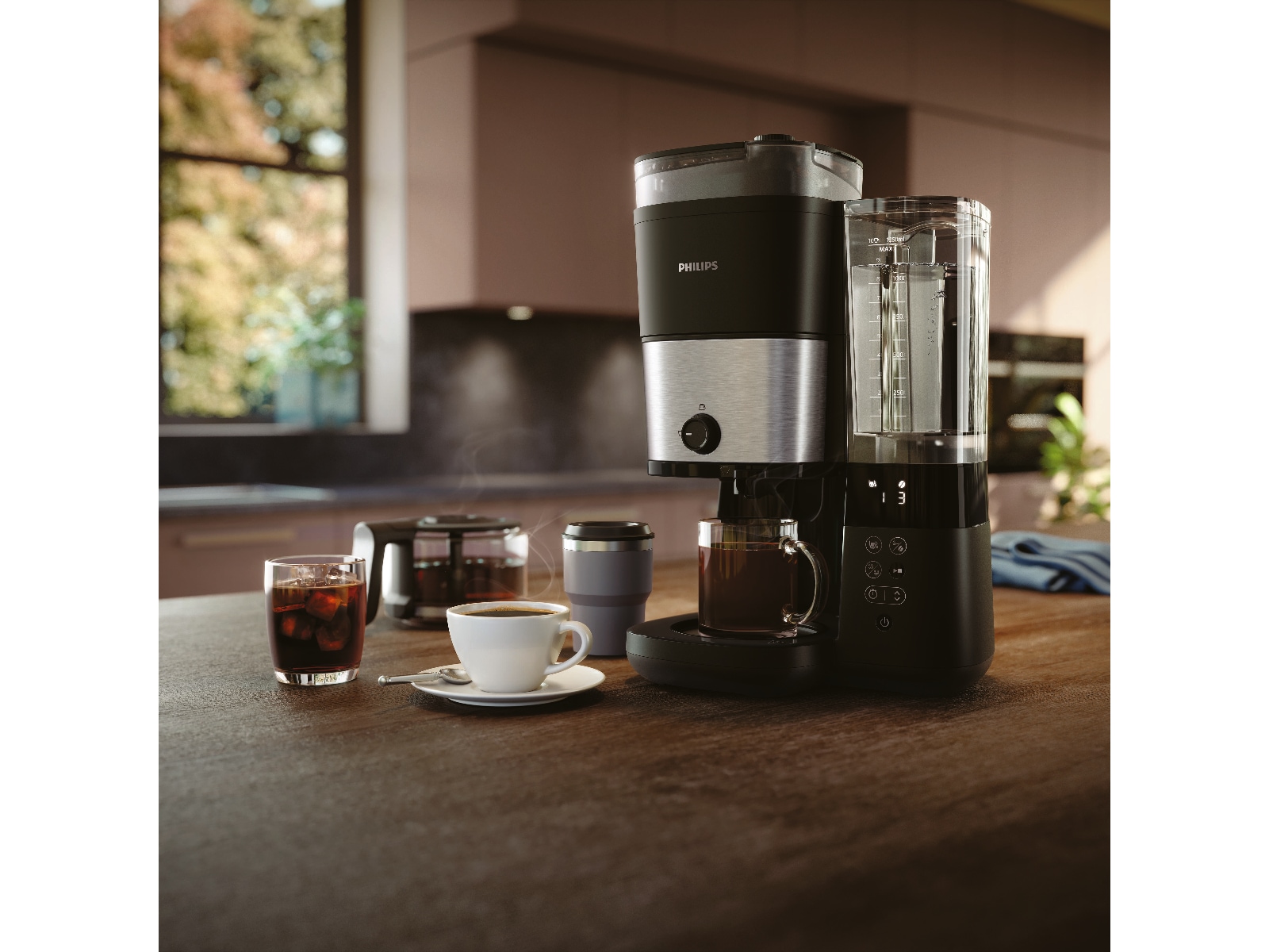 Philips All-in-1 Brew kaffebryggare m/ inbyggd kvarn HD7900/50  -B-Grade Demo hem & hushåll