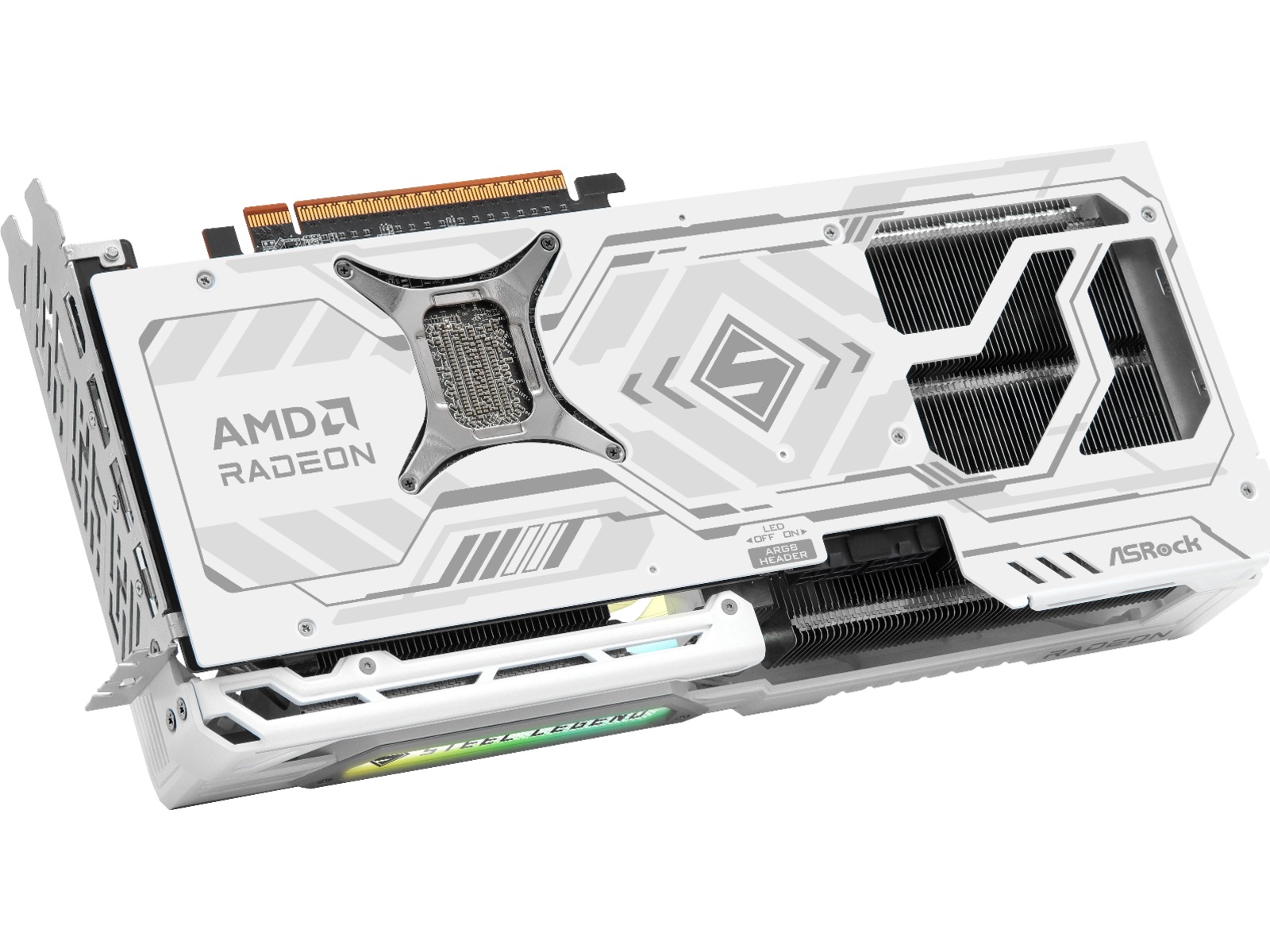 ASRock AMD Radeon RX 9070 Steel Legend OC Grafikkort