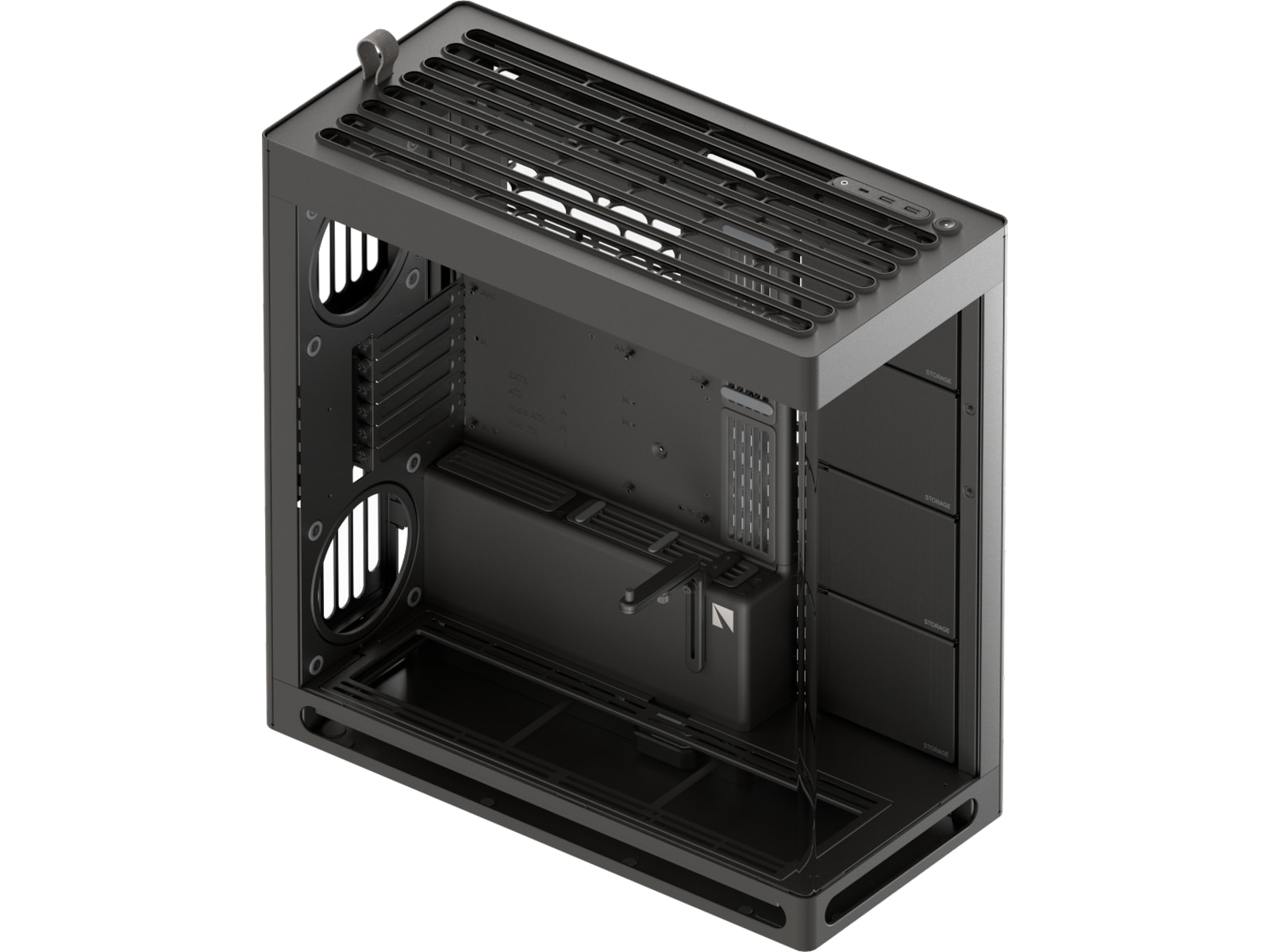 HAVN HS 420 Mid Tower (svart) Midi tower