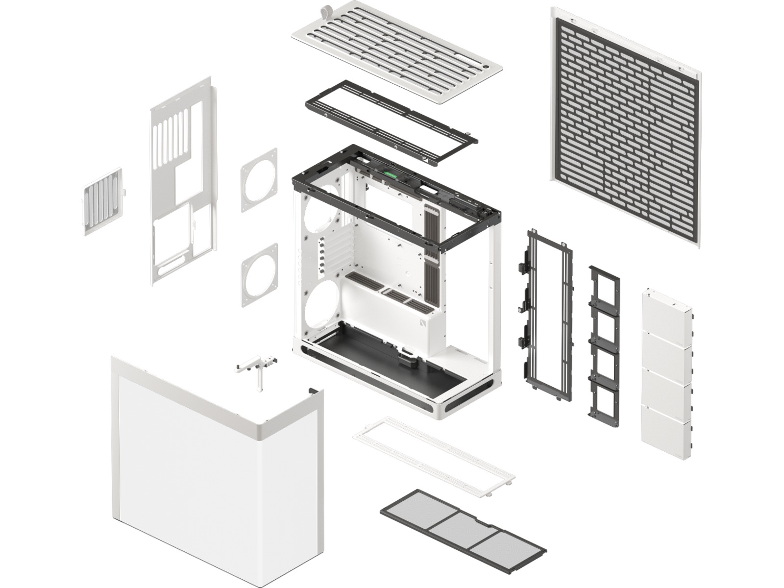 HAVN HS 420 Mid Tower (vit) Midi tower