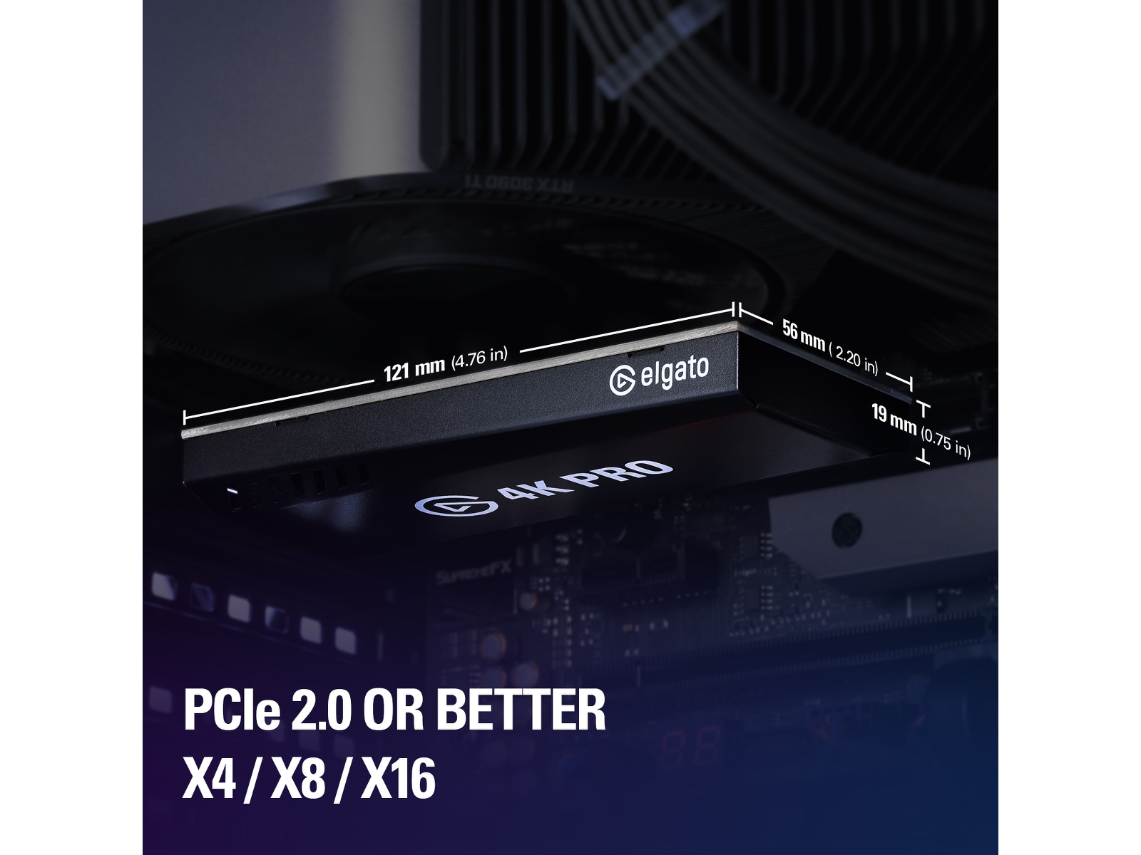 Elgato Game Capture 4K Pro -B-Grade Demo övrigt