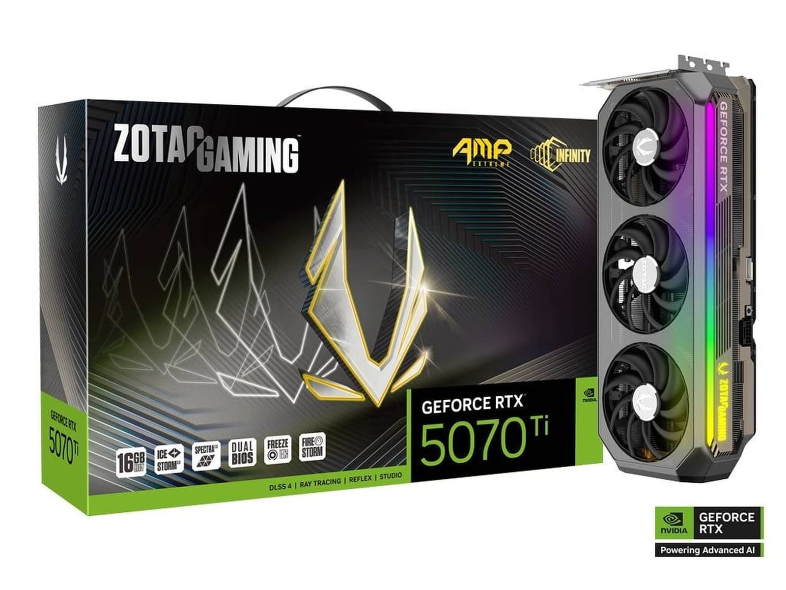 Zotac Gaming GeForce RTX 5070 Ti AMP Extreme Infinity Grafikkort
