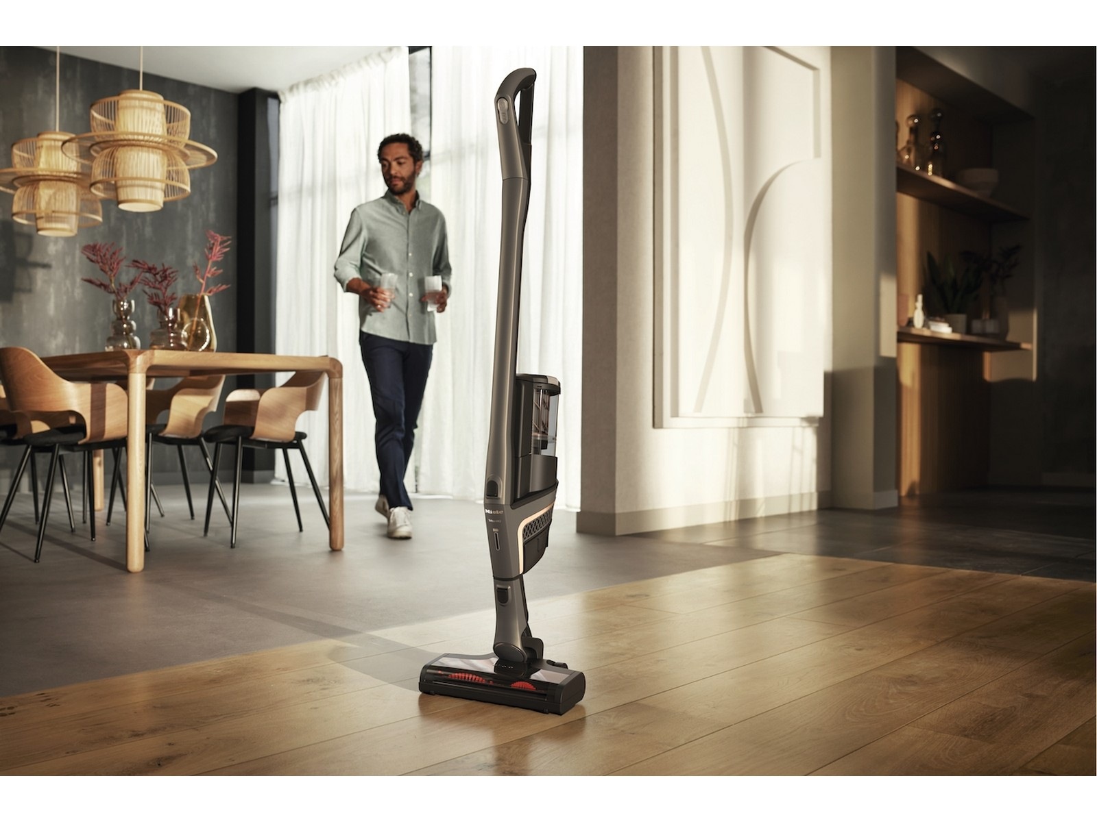 Miele TRIFLEX HX2 Gala Edition sladdlös dammsugare (grå) -B-Grade Demo hem & hushåll