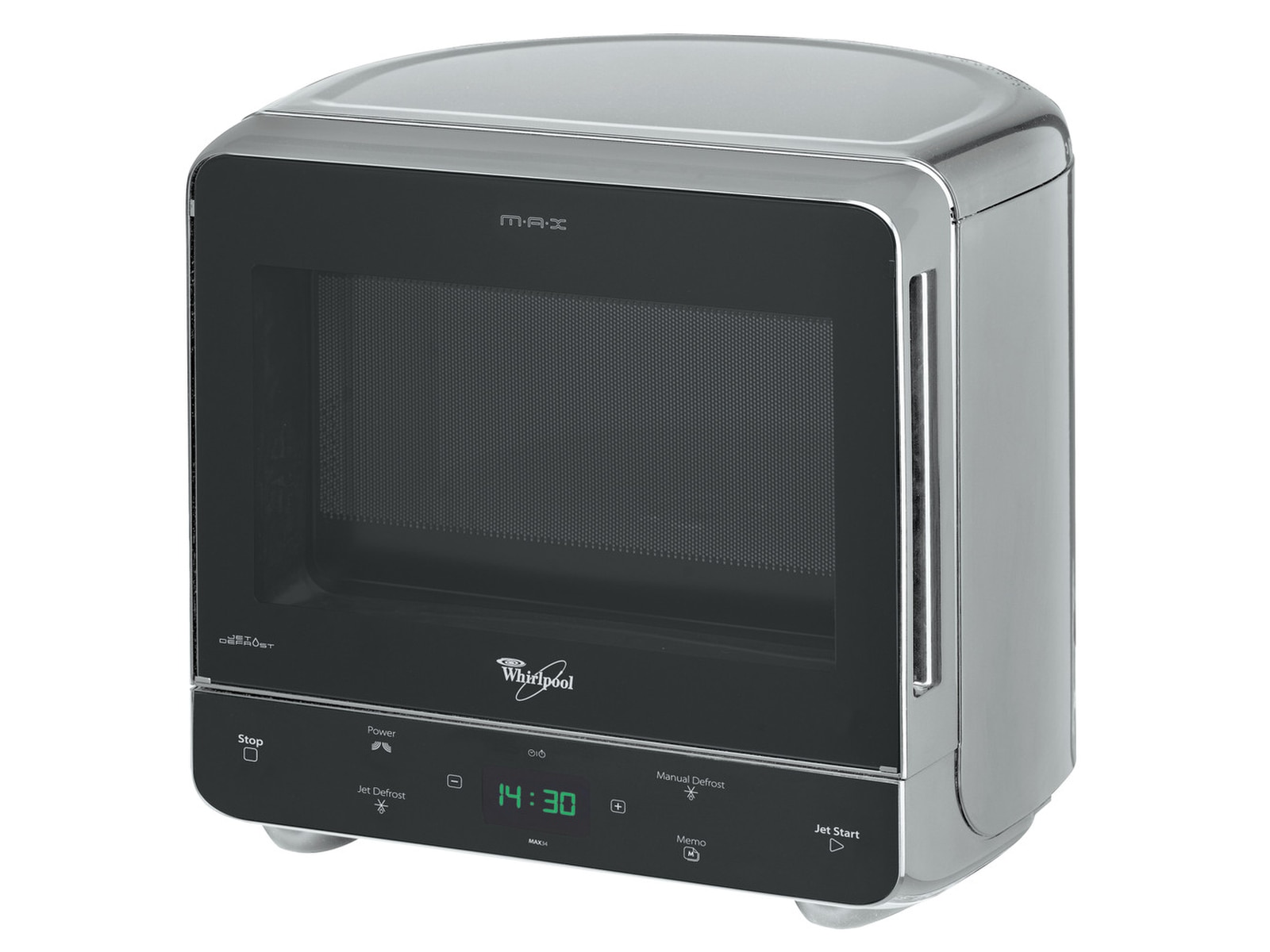 Whirlpool MAX 34 SL Mikrovågsugn (silver) Mikrovågsugn