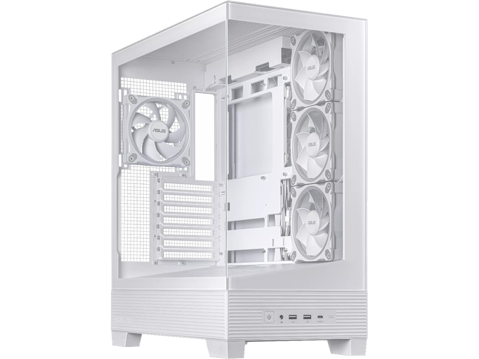 Asus A31 PLUS ARGB Mid Tower (vit) Midi tower