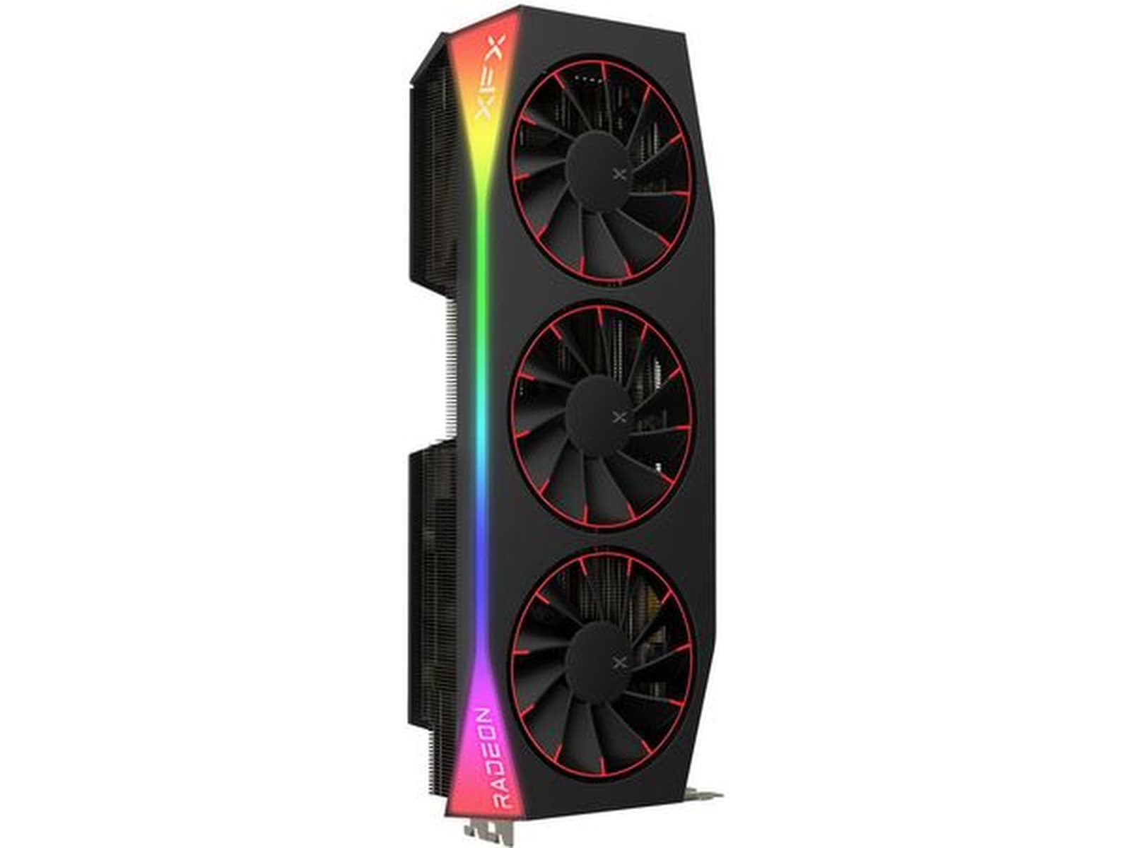 XFX Mercury AMD Radeon RX 9070 XT OC Magnetic Air RGB (svart) Grafikkort