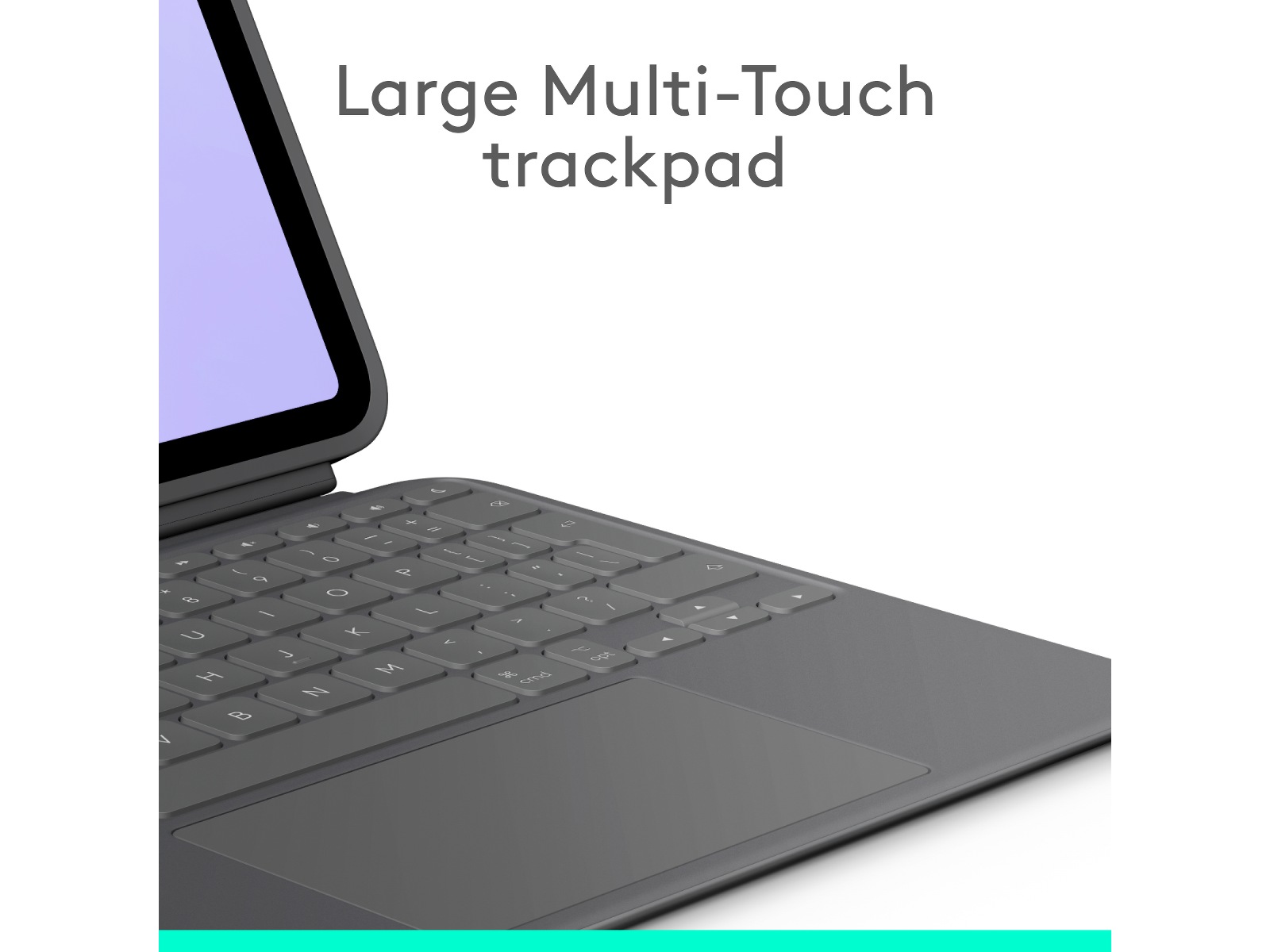 Logitech iPad Pro 11" Combo Touch Tangentbordfodral (grafitt) -B-Grade Demo övrigt i datorer