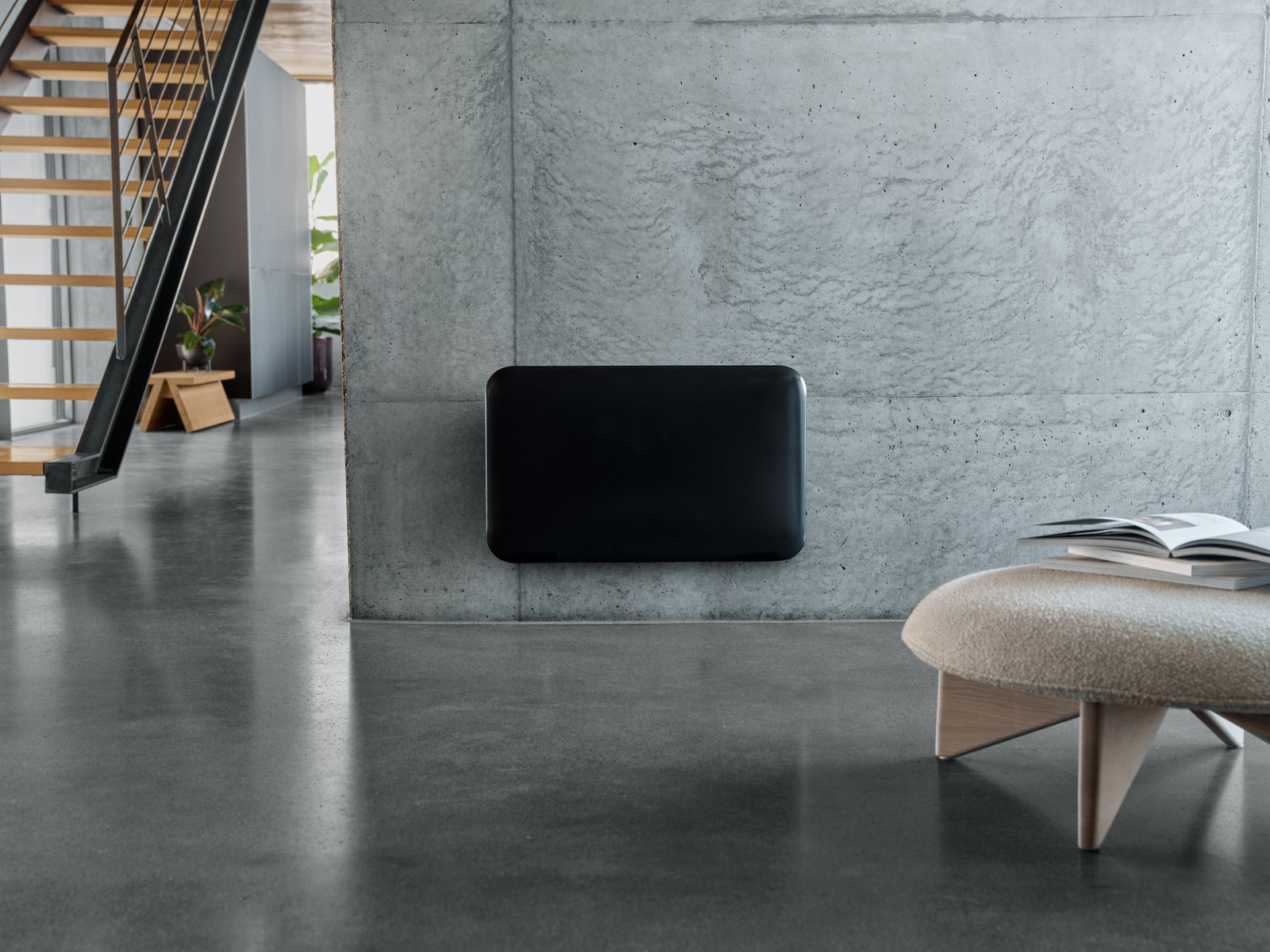 Mill Invisible Smart WiFi Gen 4 panelvärmare 700W (svart) Panelelement