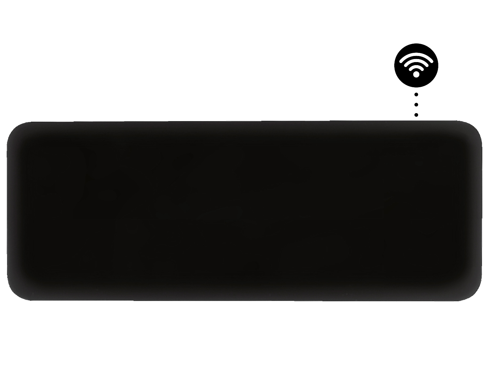 Mill Invisible Smart WiFi Gen 4 panelvärmare 1300W (svart) Panelelement