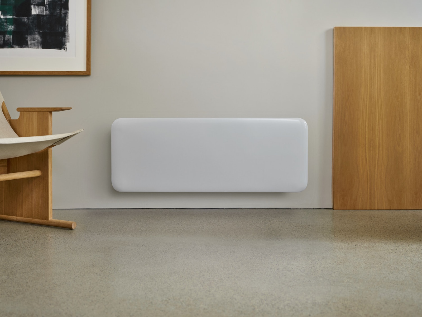 Mill Invisible Smart WiFi Gen 4 panelvärmare 1300W (vit) Panelelement