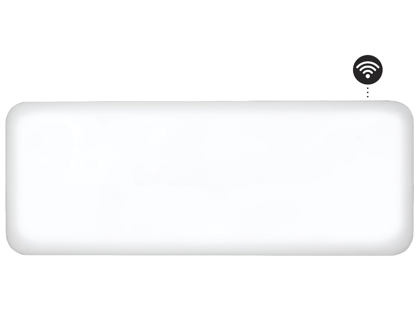 Mill Invisible Smart WiFi Gen 4 panelvärmare 1300W (vit) Panelelement