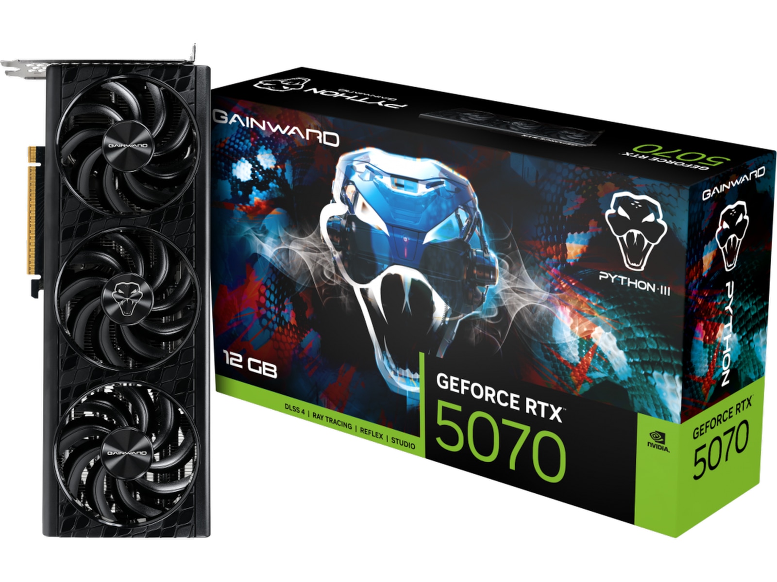 Gainward GeForce RTX 5070 Python III Grafikkort