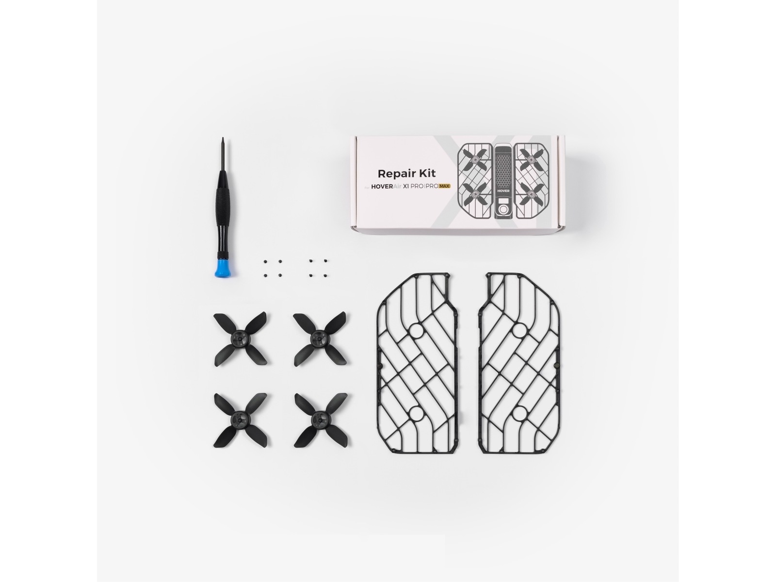 HoverAir X1 Pro/ProMax Reparationskit Reservdelar för drönare