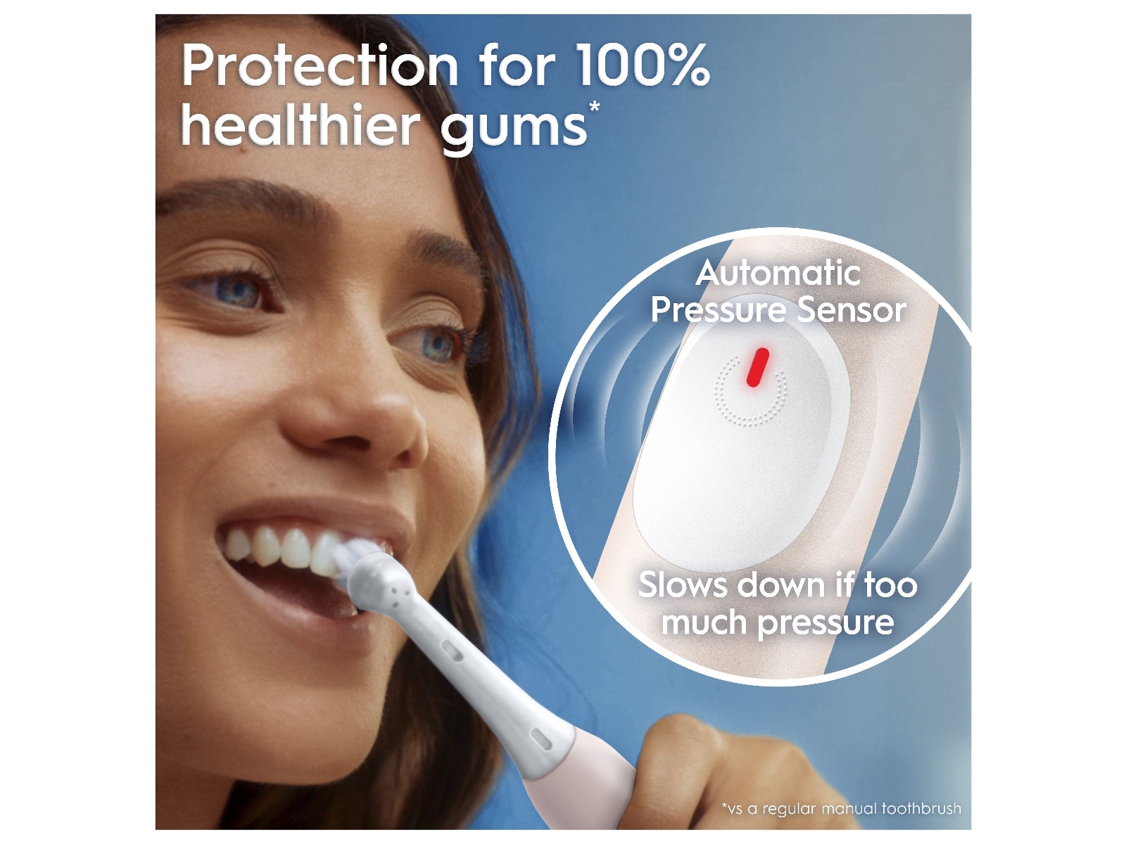 ORAL-B iO2 Series Elektrisk tandborste (Calm Pink) Eltandborste