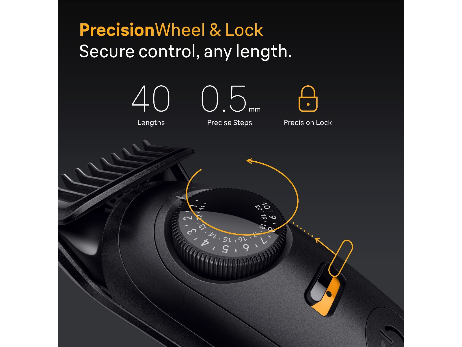 Braun Series 5 skäggtrimmer (svart) Rakapparat