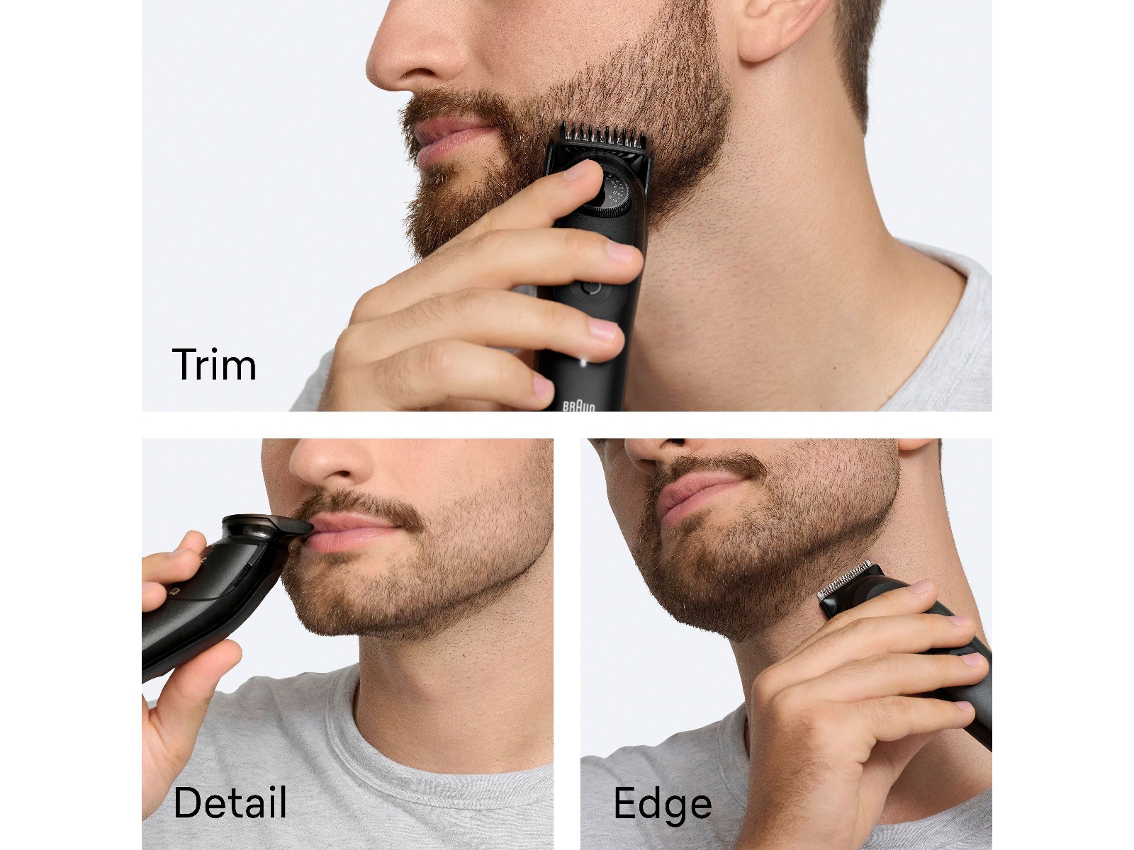 Braun Series 5 skäggtrimmer (svart) Rakapparat