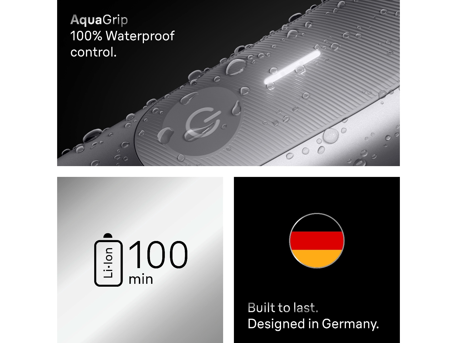 Braun Series 7 kroppstrimmer (grå) Rakapparat