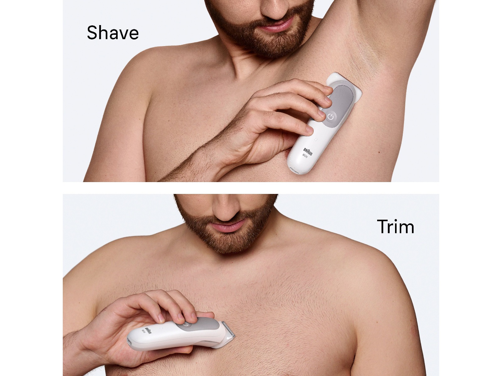 Braun Series 5 kroppstrimmer (grå) Rakapparat