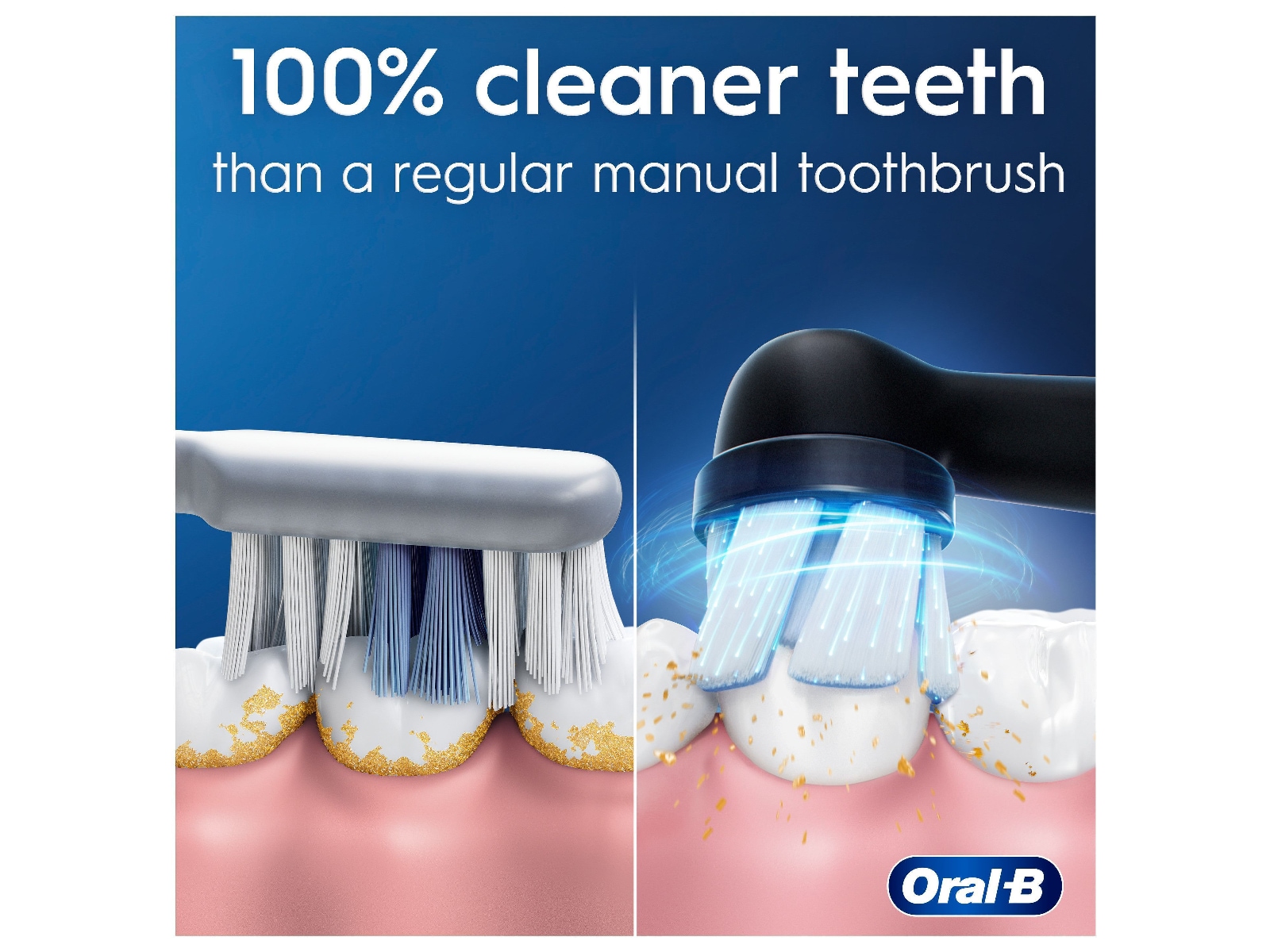 ORAL-B iO2 Series Elektrisk tandborste (Night Black) Eltandborste