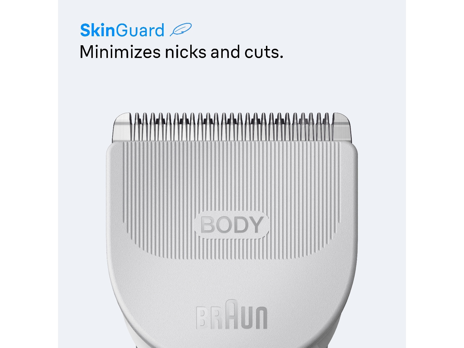 Braun Series 3 kroppstrimmer (grå) Rakapparat