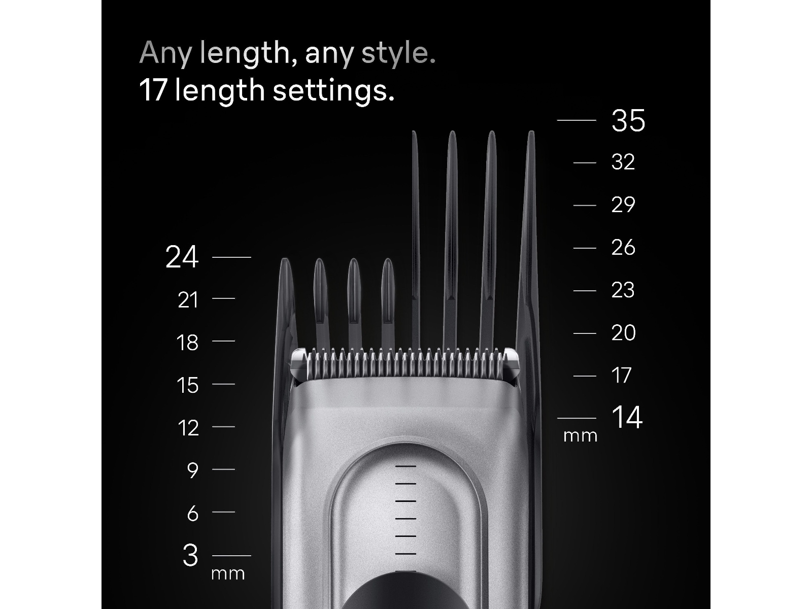 Braun Series 7 hårklippare (grå) Hårtrimmer