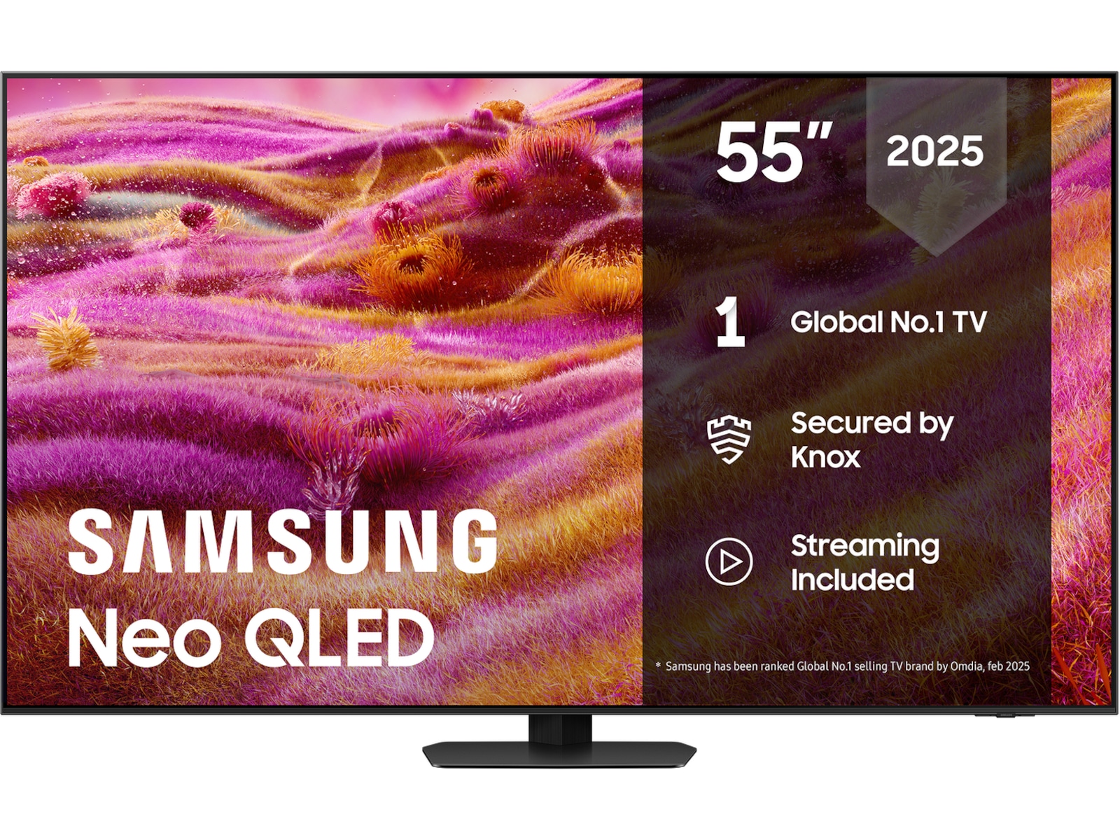 Samsung 55" QN90F Neo QLED 4K Mini LED Smart TV (2025) 50 - 59 tums TV