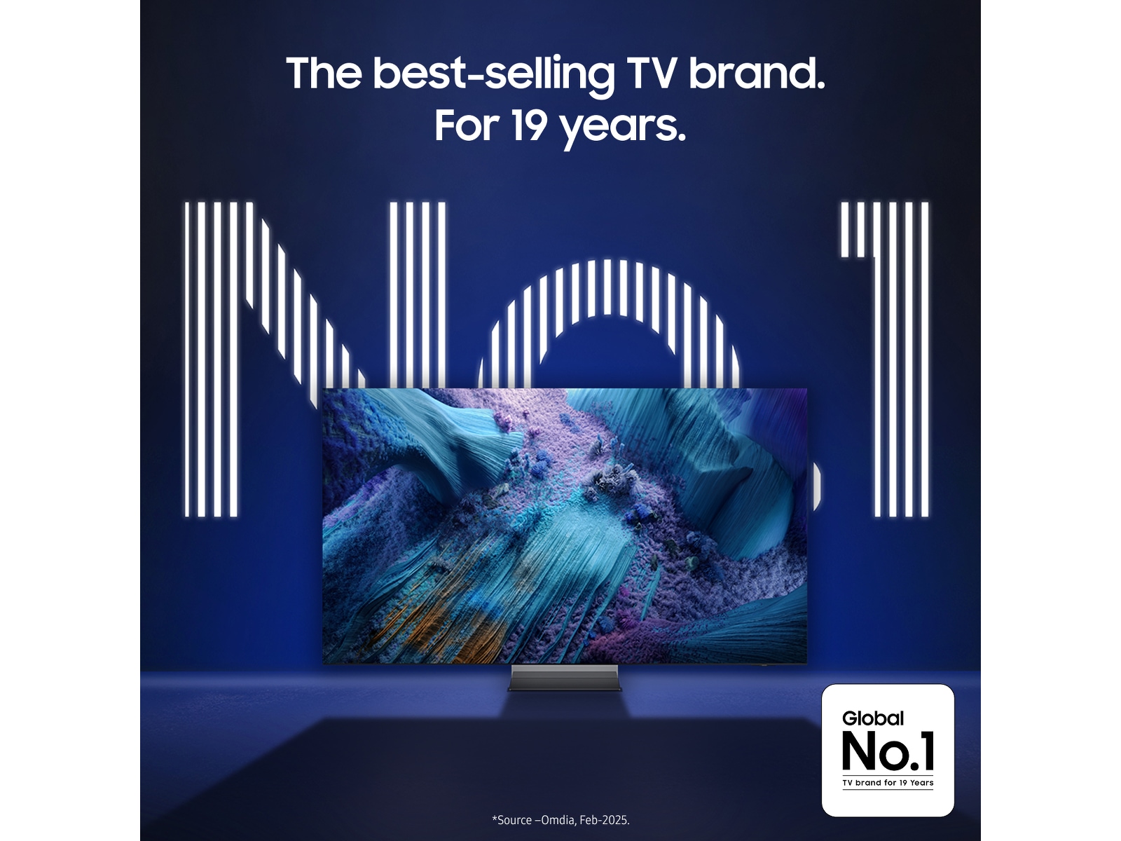 Samsung 55" Q8FA QLED 4K Smart TV (2025) 50 - 59 tums TV