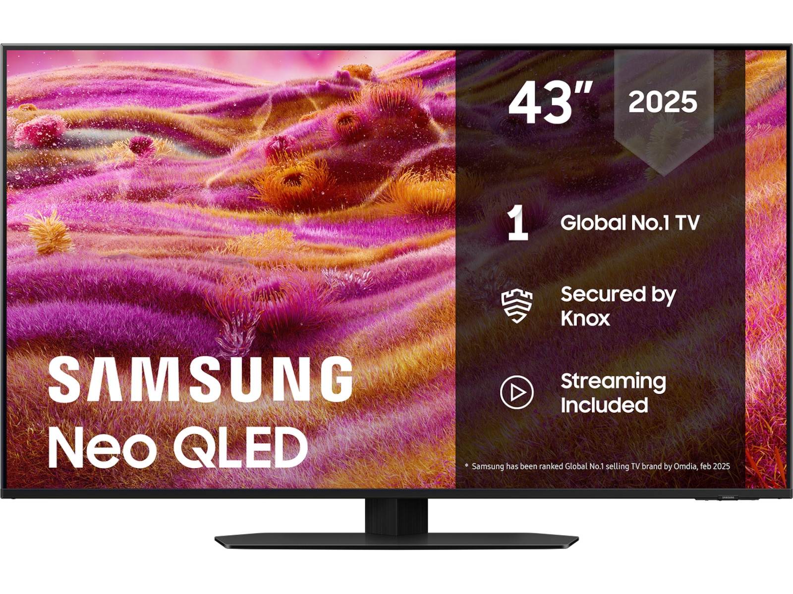 Samsung 43" QN90F Neo QLED 4K Mini LED Smart TV (2025) 20 - 49 tums TV