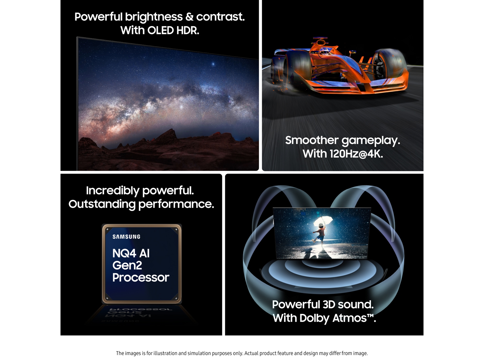 Samsung 77" S85F OLED 4K Smart TV (2025) 70 - 79 tums TV