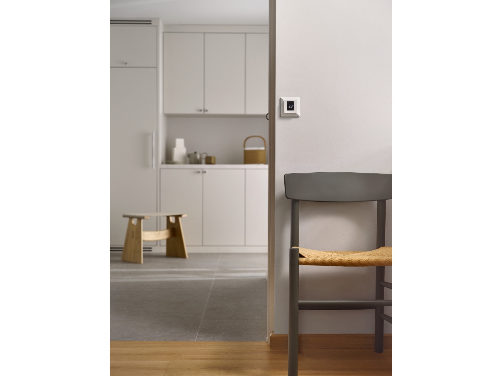 Mill Smart WiFi Golvtermostat (polarvit) Tillbehör till värme