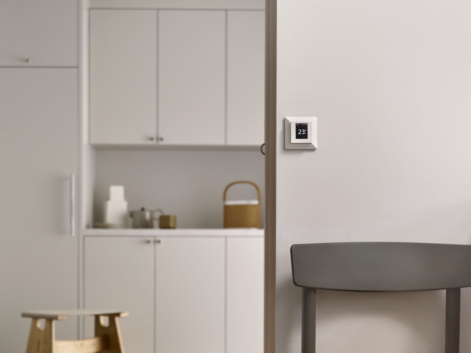 Mill Smart WiFi Golvtermostat (polarvit) Tillbehör till värme
