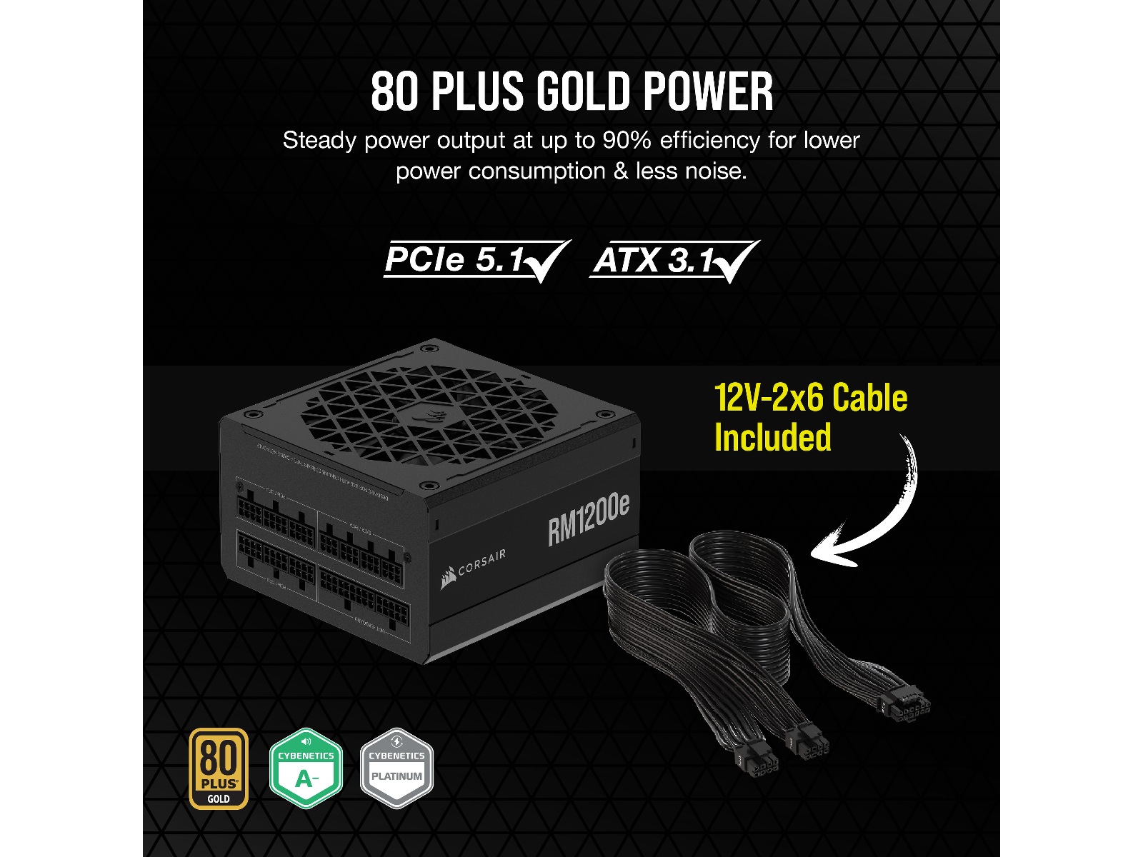 Corsair RMe 1200e PSU Nätaggregat