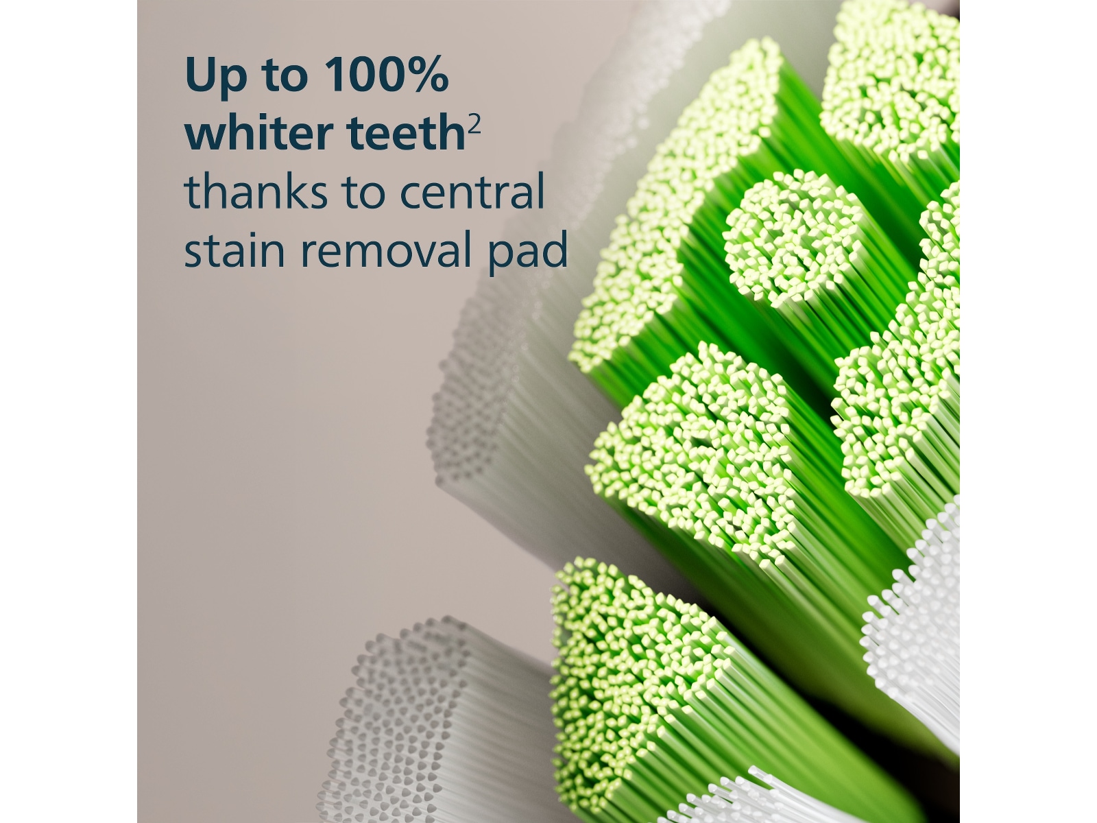 Philips Sonicare W2 Optimal White borsthuvuden (4 pack, svart) Tandborsthuvud