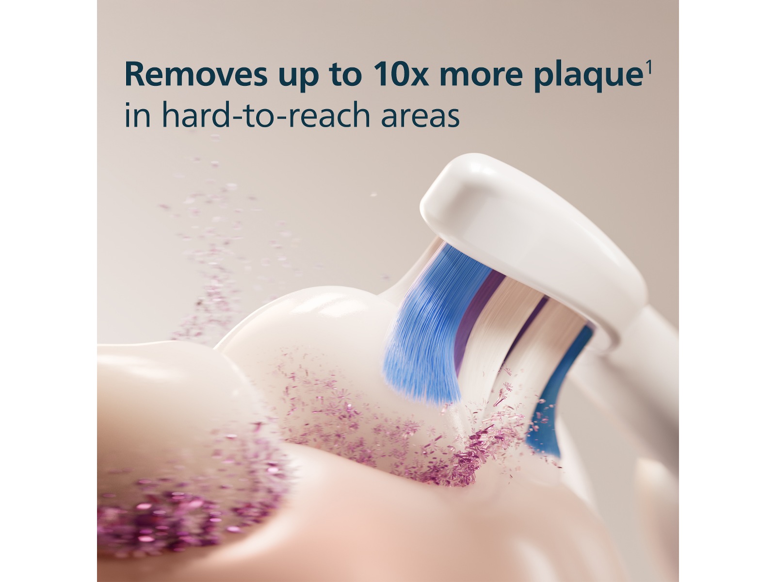 Philips Sonicare S2 Sensitive borsthuvuden (4 pack, vit) Tandborsthuvud