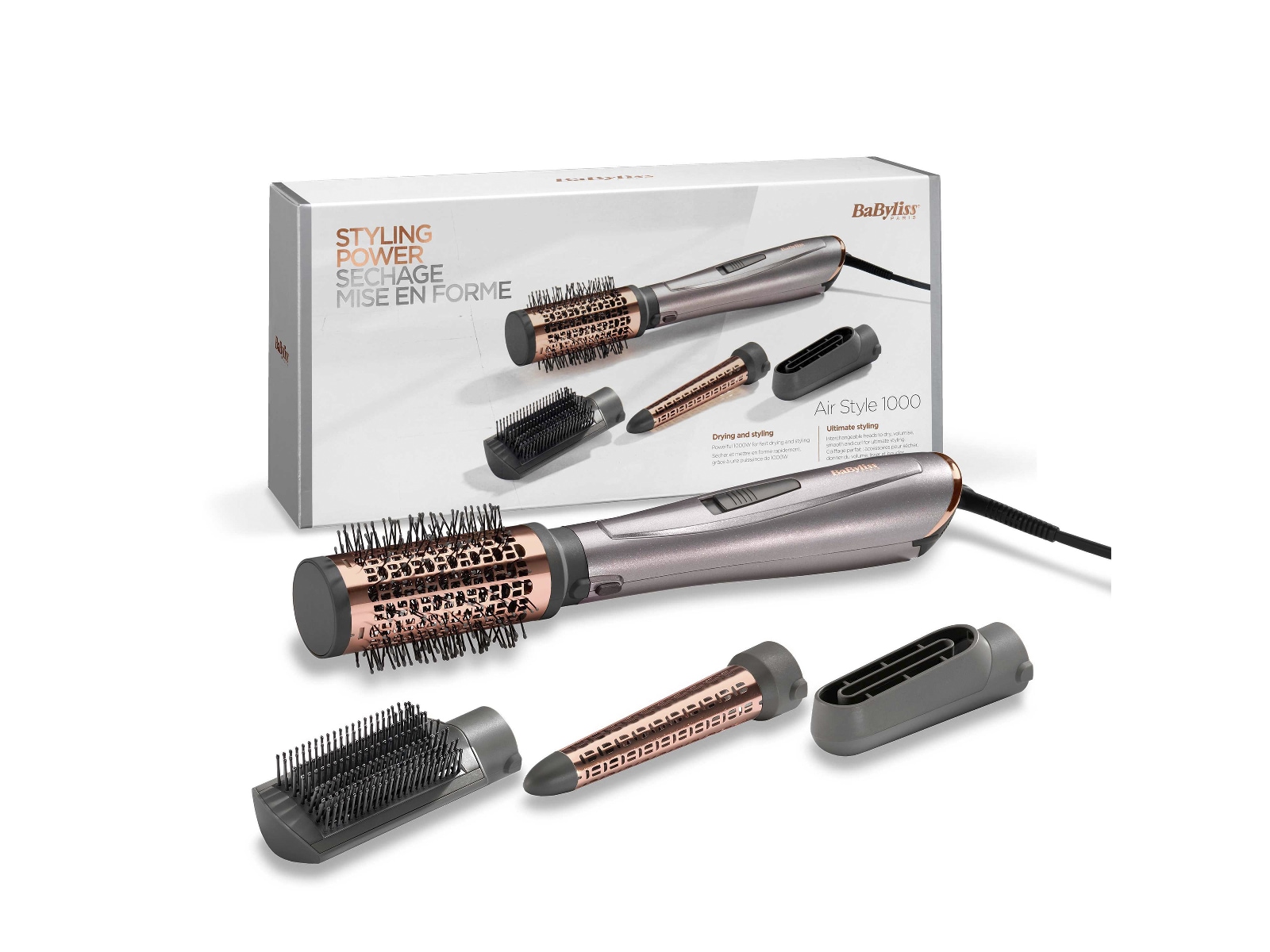 BaByliss Air Style 1000 Varmluftsborste Hårvård & styling