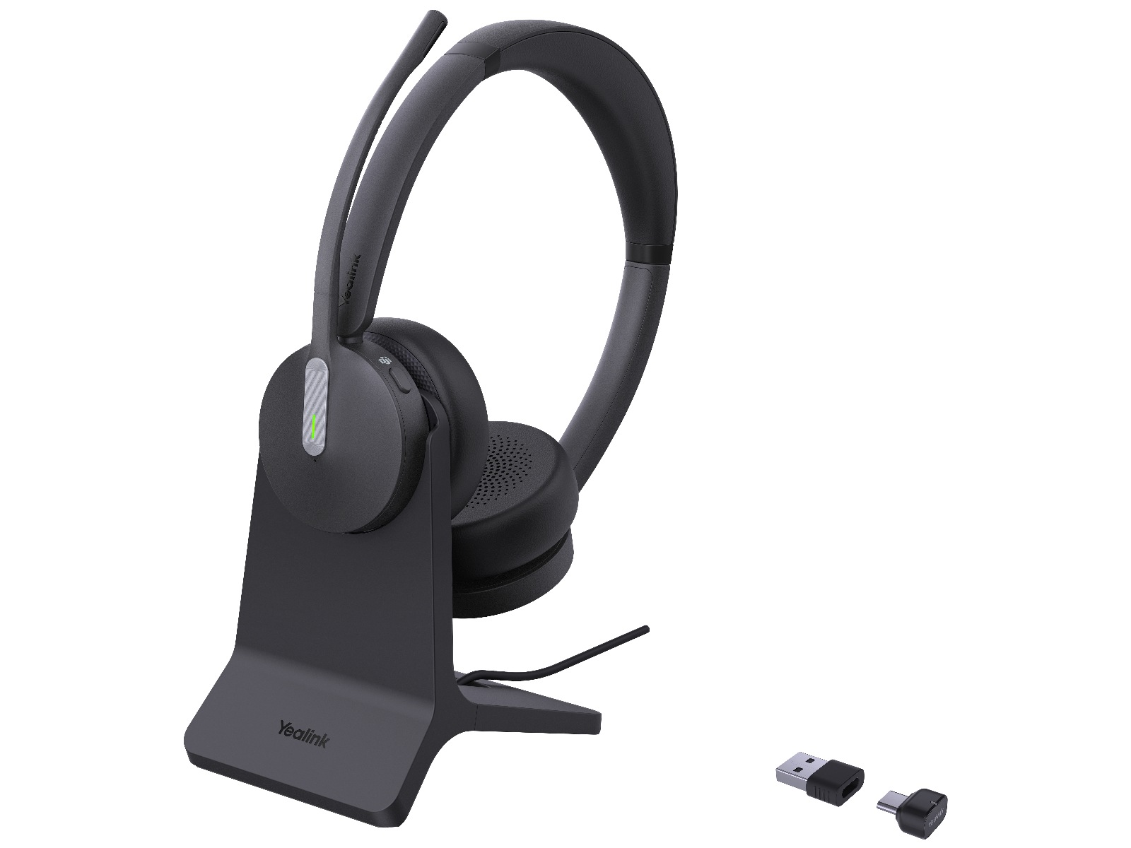 Yealink BH70 USB-C/A trådlöst On-Ear Headset Trådlöst headset