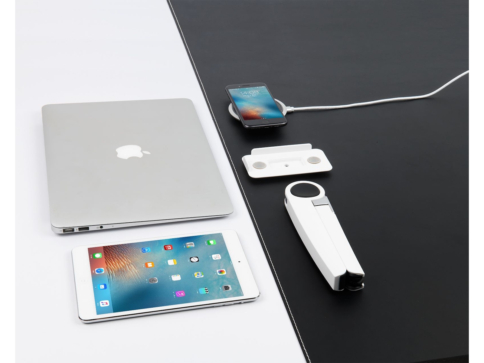 Kenson Spider surfplatta och bärbar stativ (vit) Laptopstativ