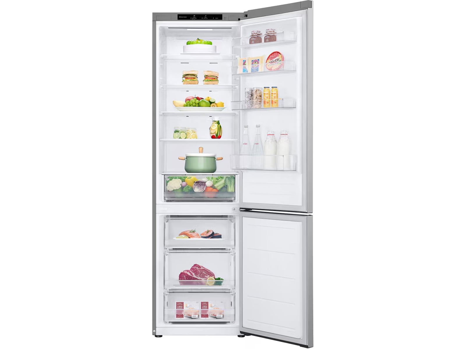 LG GBV22L0EPY Kombiskåp (stål) Kyl & frys kombiskåp