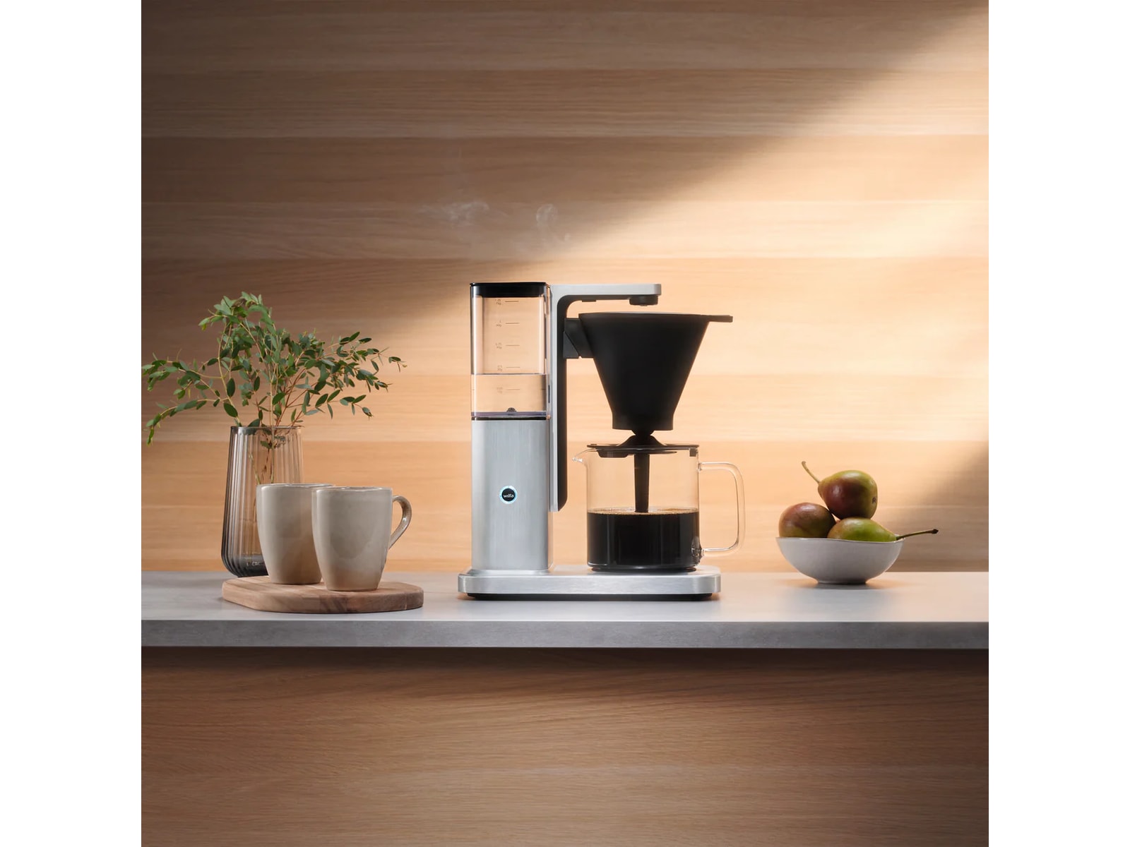 Wilfa Zense Alux kaffebryggare (borstad aluminium) Kaffebryggare