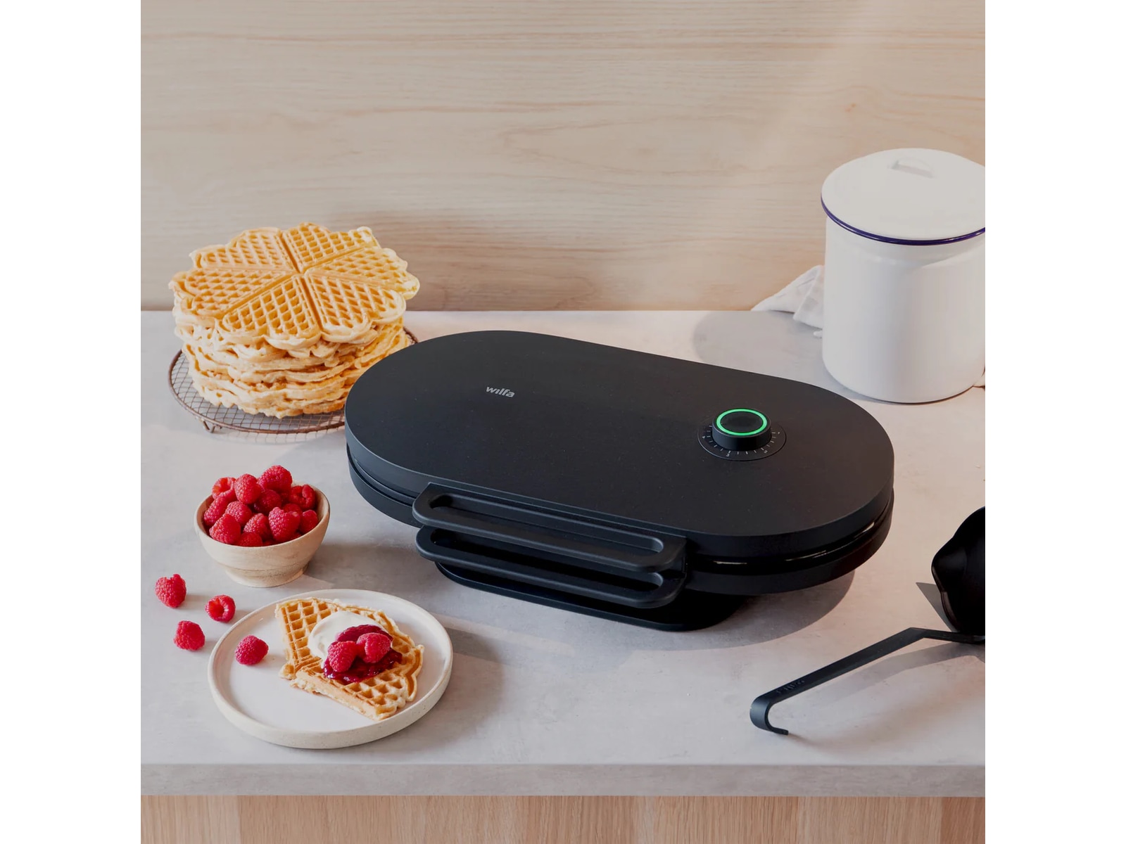 Wilfa Grand double våffeljärn Våffeljärn