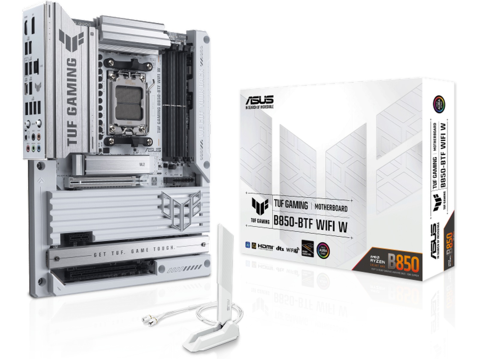 ASUS TUF GAMING B850-BTF WIFI W Moderkort AMD Socket