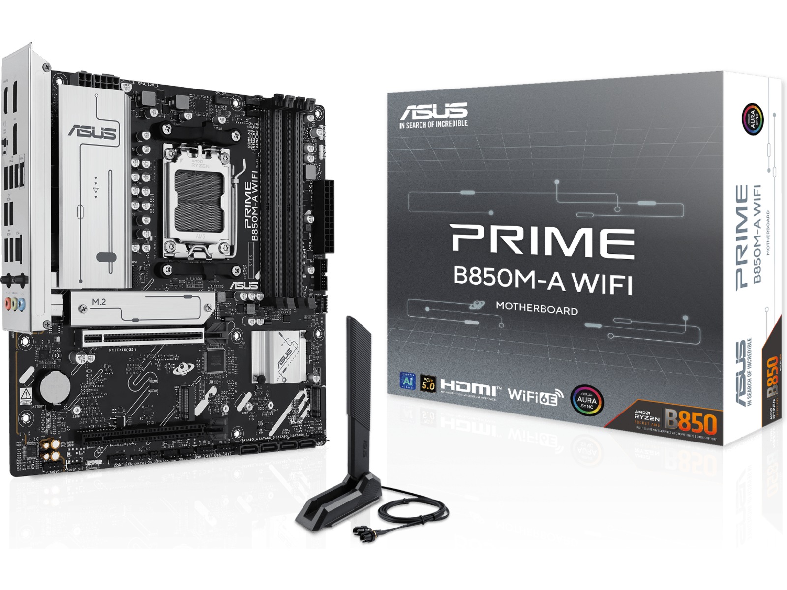 Asus PRIME B850M-A WIFI Moderkort AMD Socket