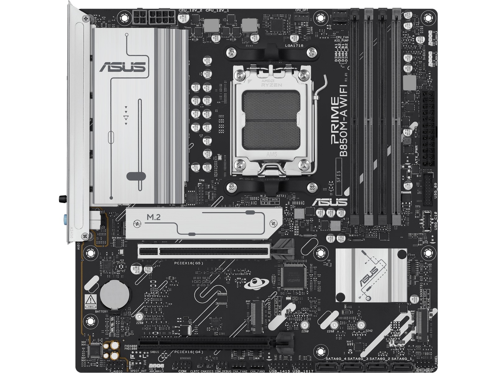Asus PRIME B850M-A WIFI Moderkort AMD Socket