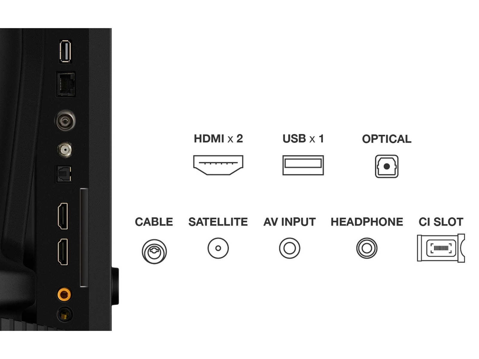 TCL 40" V5C Full HD QLED Android TV 20 - 49 tums TV