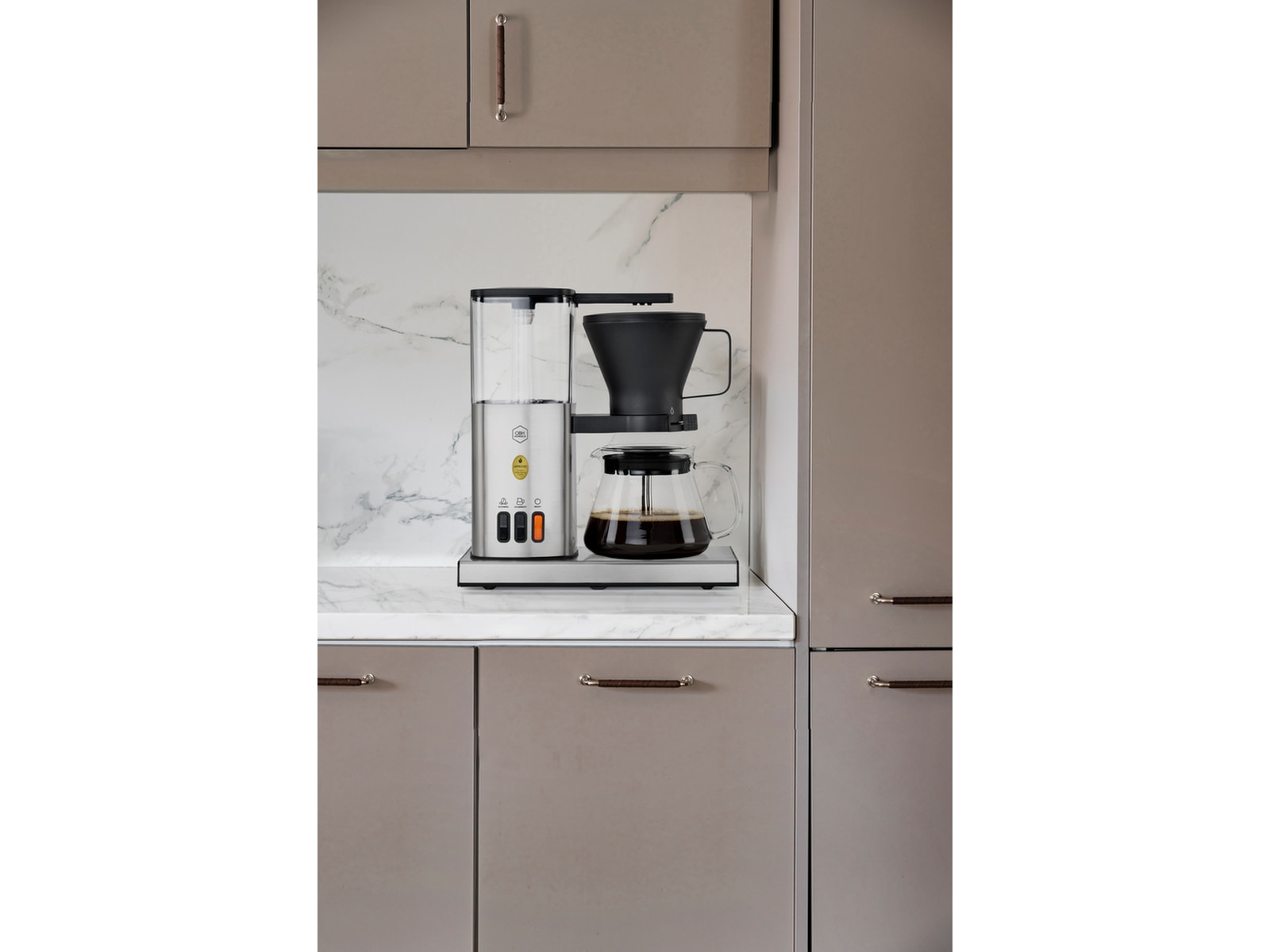 OBH Nordica Blooming Aroma 2426 Kaffebryggare (Silver) Kaffebryggare